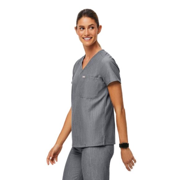 FIGS Catarina One-Pocket Scrub Top *Graphite - Picture 1 of 12